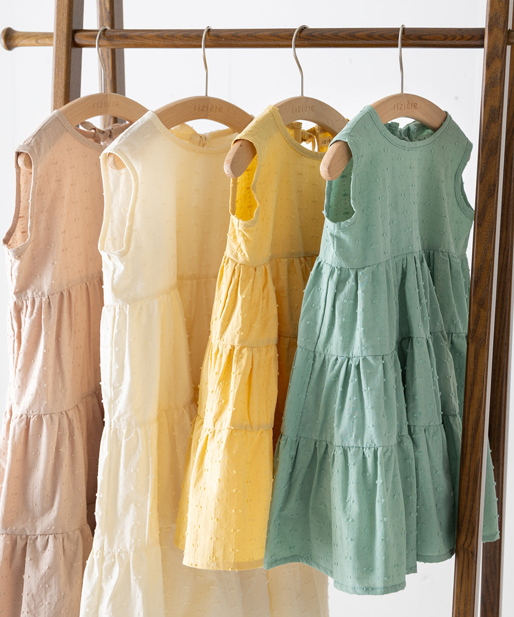 ドビードットバックリボンワンピース