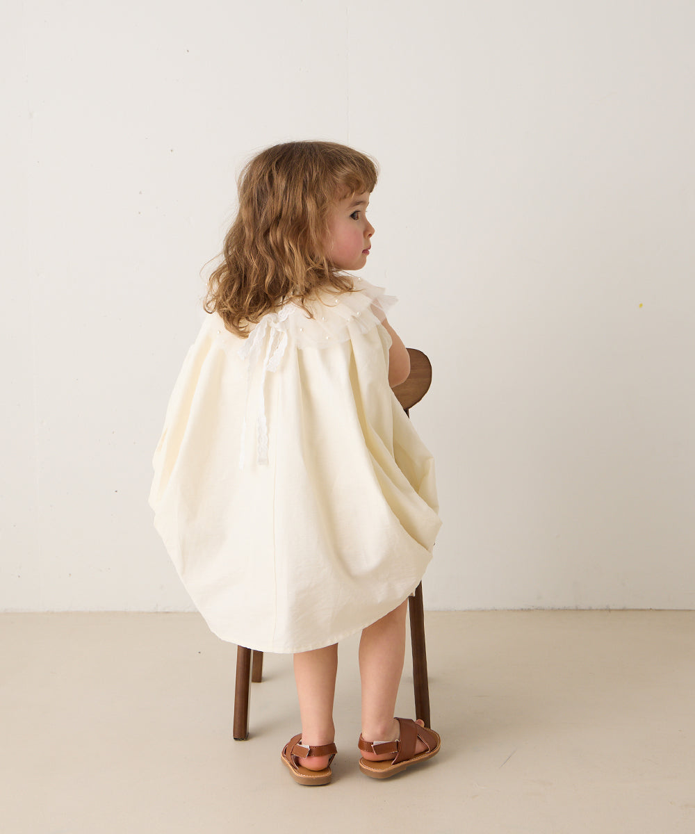 立体シルエットワンピース