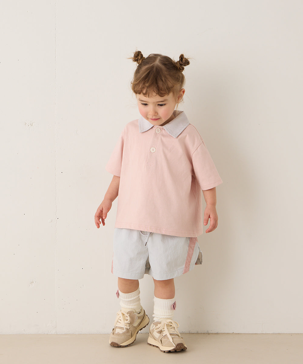 バイカラーポロシャツ