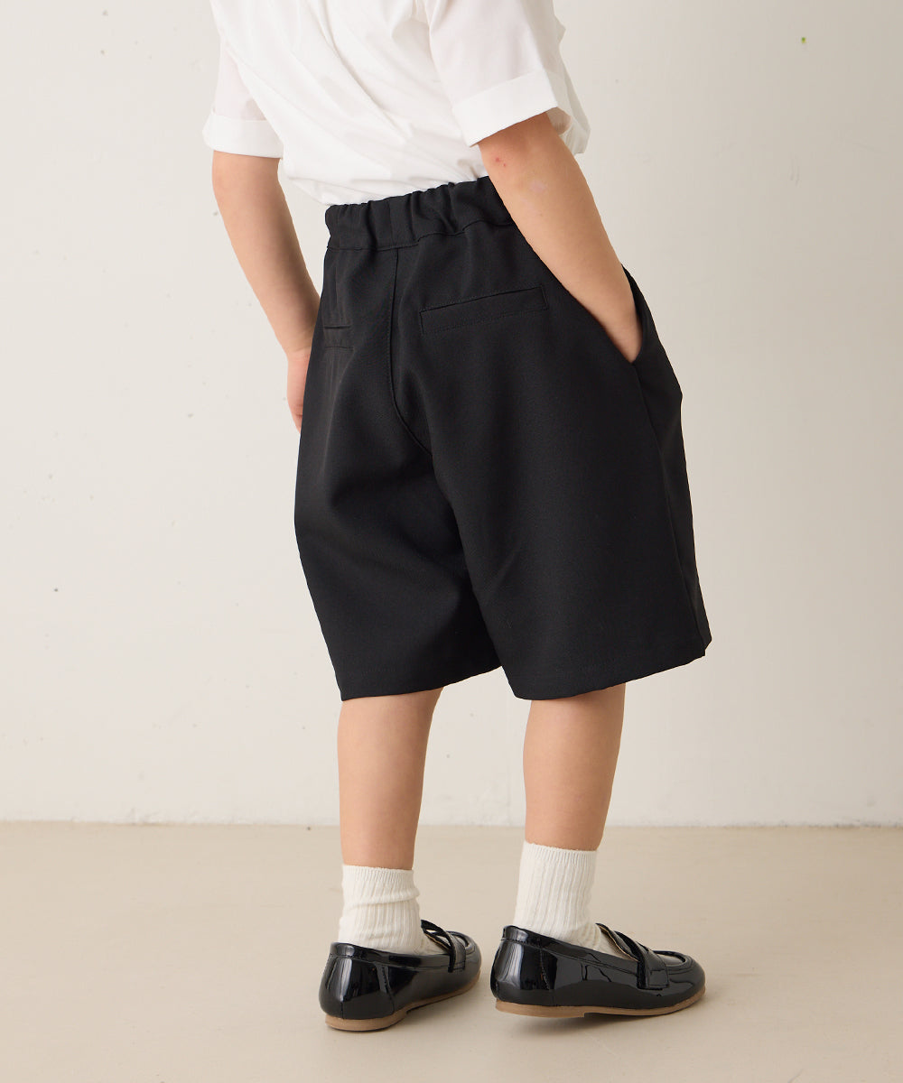 センターシームハーフパンツ（ウエストゴム調整）