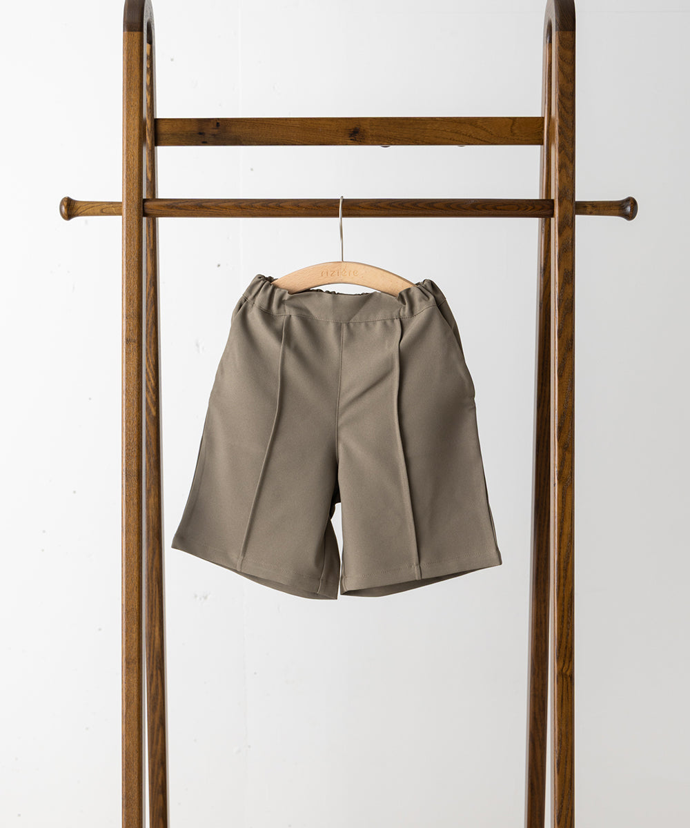 センターシームハーフパンツ（ウエストゴム調整）