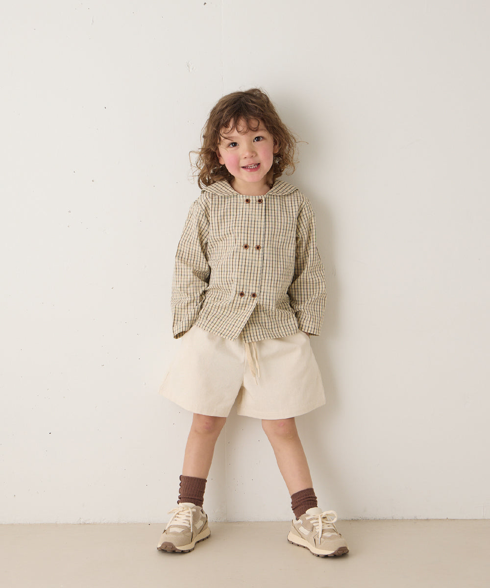 ウエストデザインショートパンツ