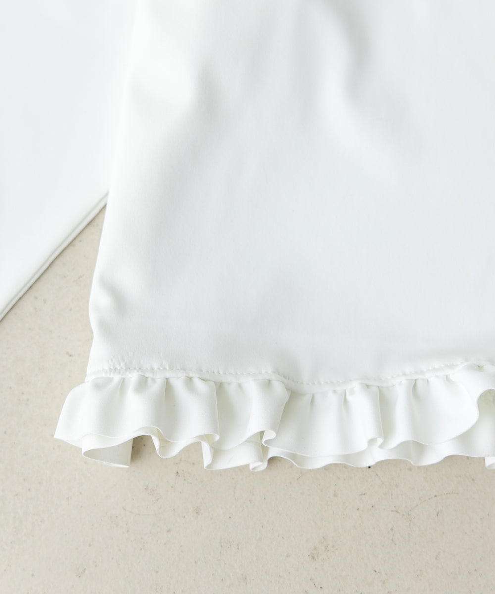 UVカットフリルラッシュガード(UPF50+)