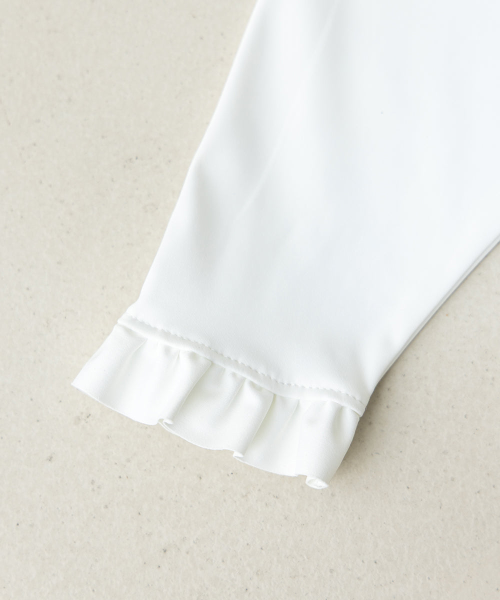 UVカットフリルラッシュガード(UPF50+)