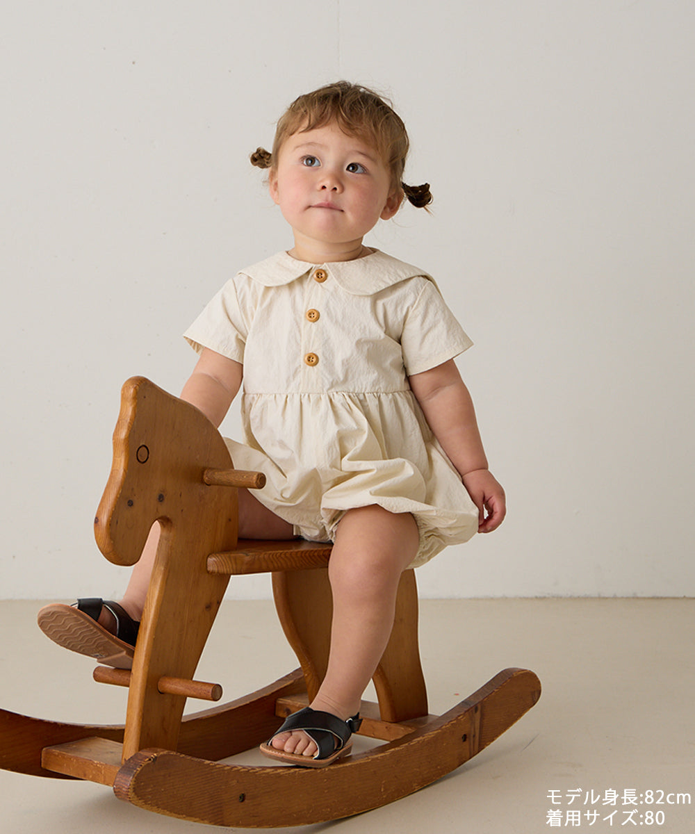 水陸両用セーラーカラーロンパース