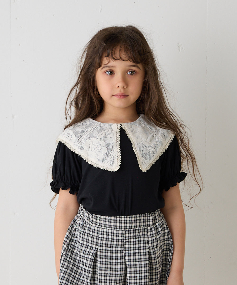 レースビッグカラートップス