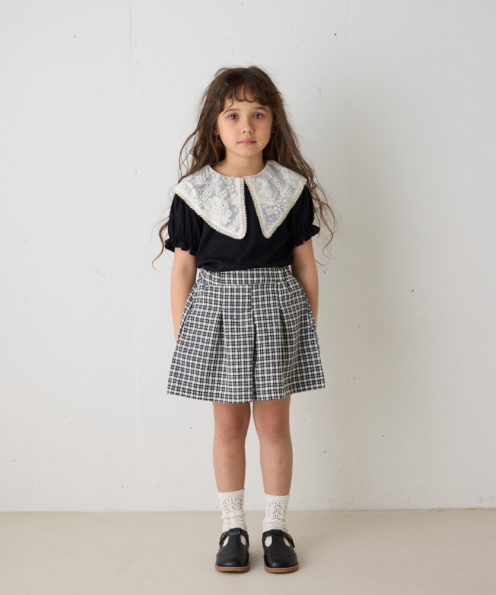 レースビッグカラートップス