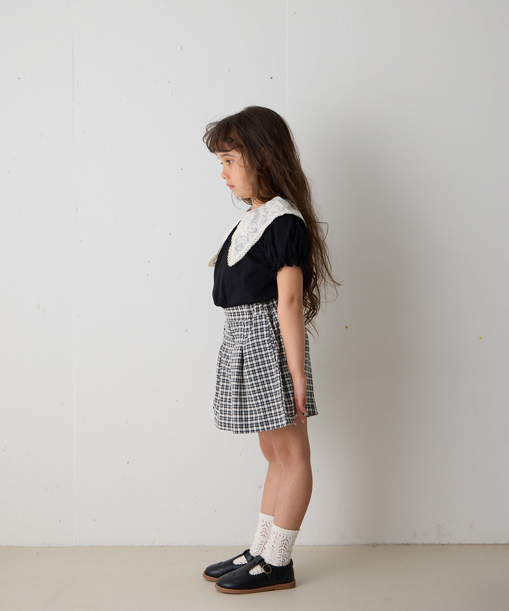 レースビッグカラートップス