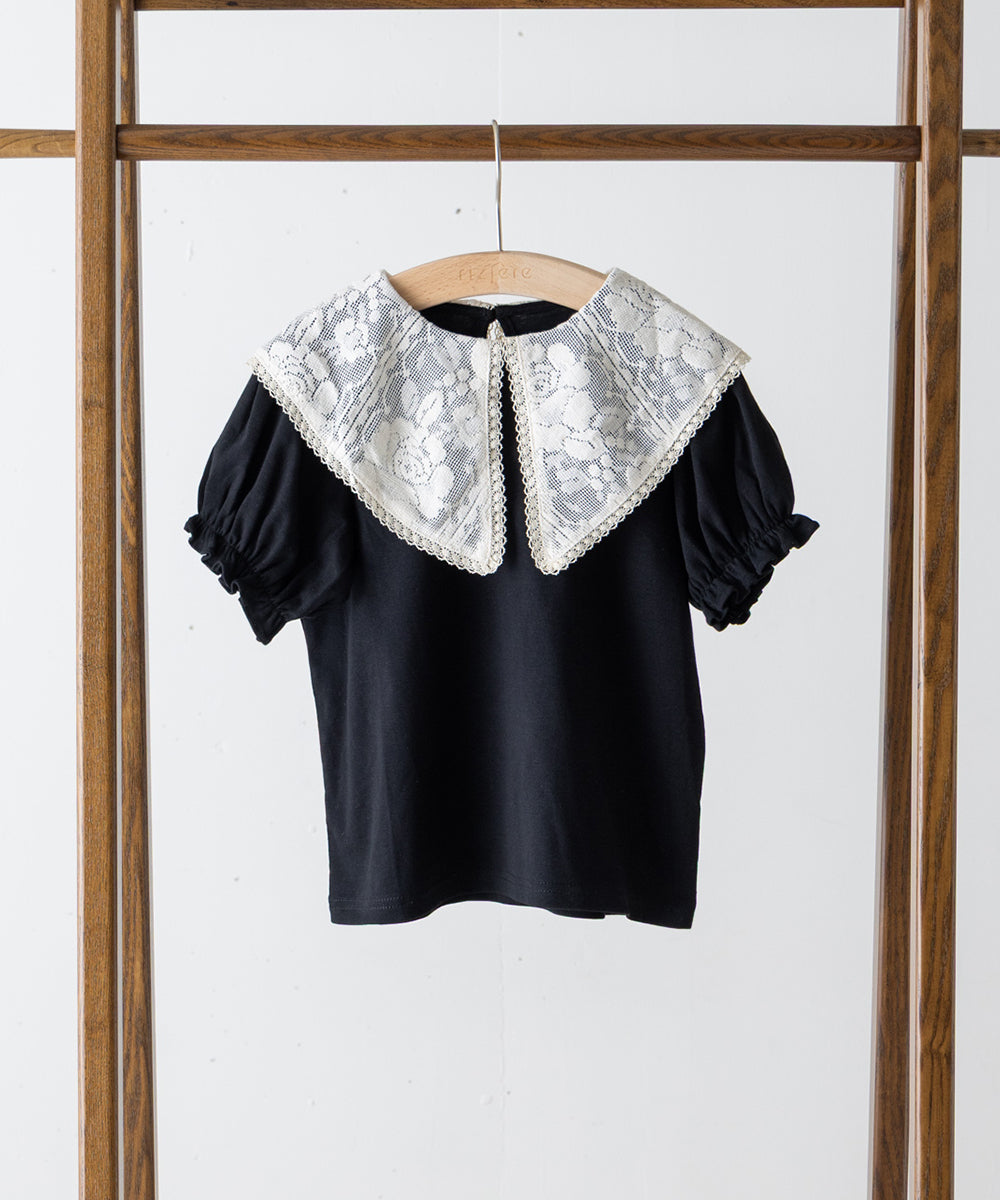 レースビッグカラートップス