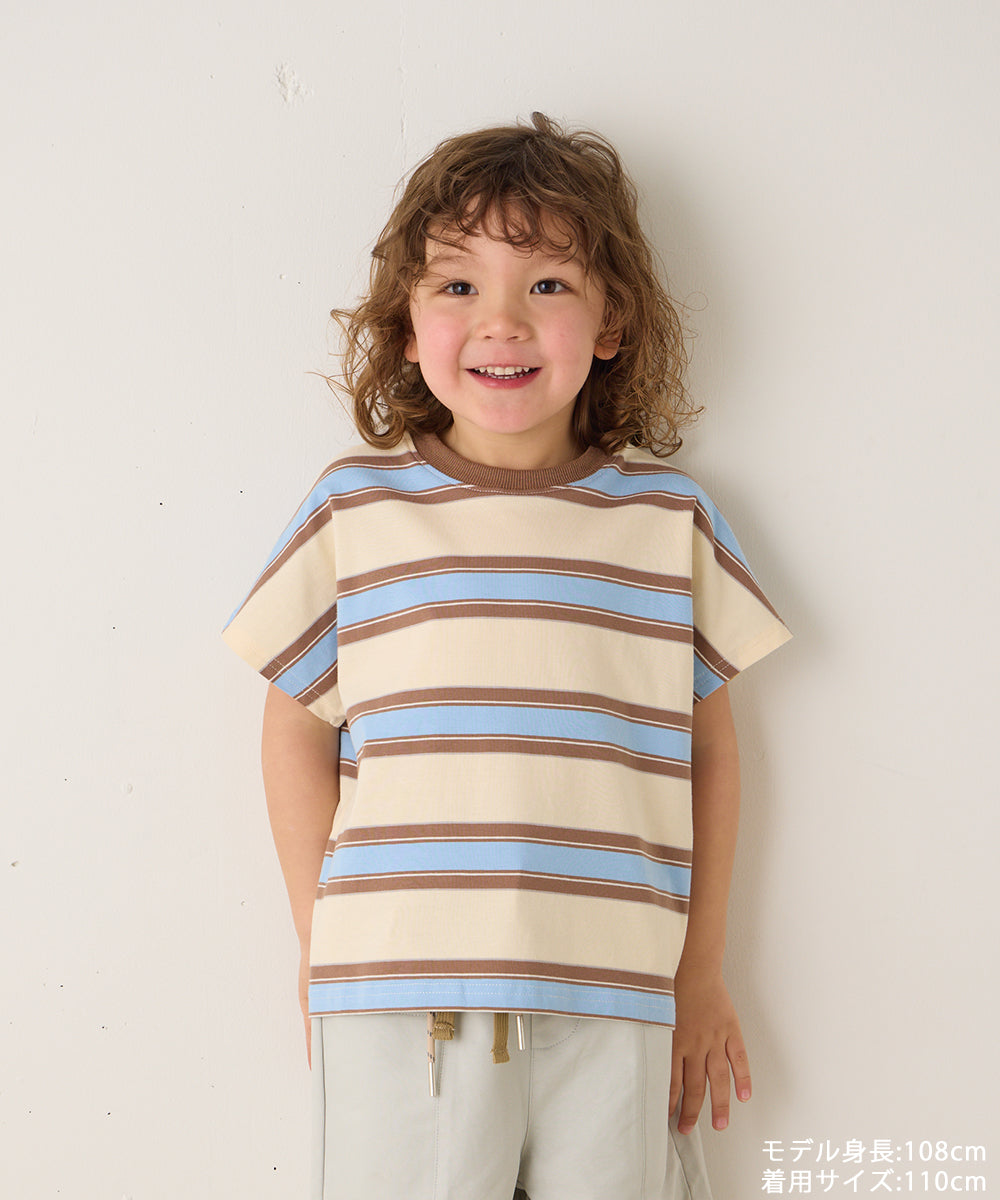 マルチボーダーTシャツ