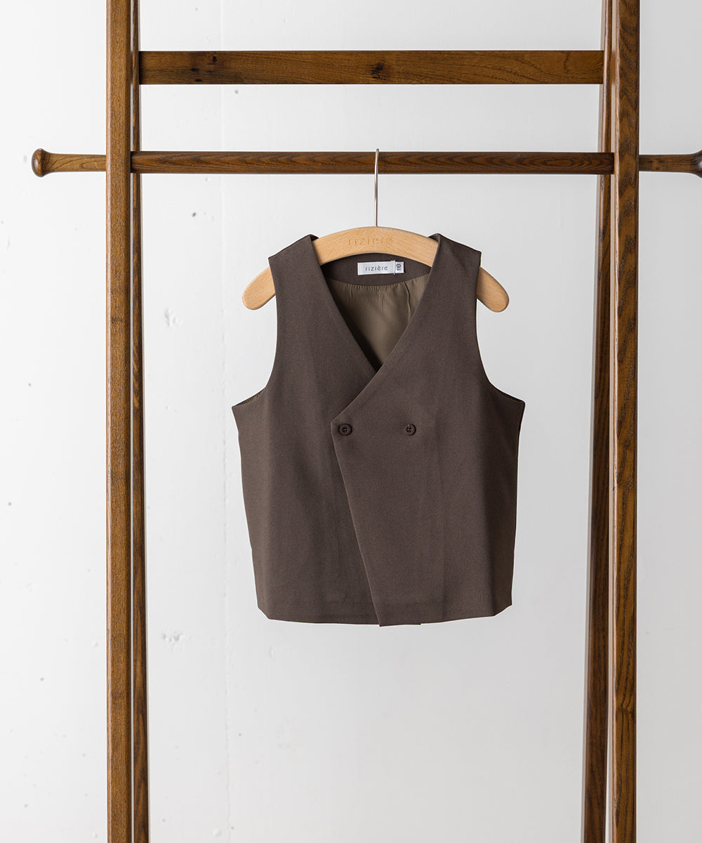 アシンメトリーデザインベスト