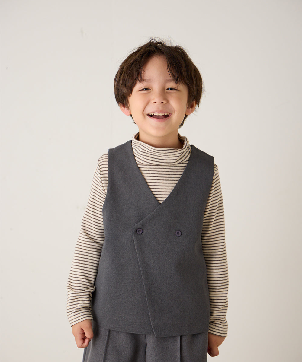 アシンメトリーデザインベスト