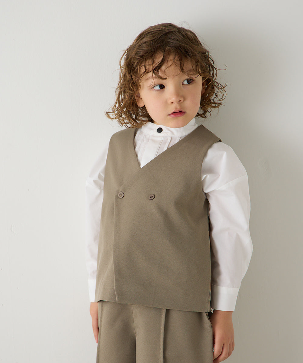 アシンメトリーデザインベスト