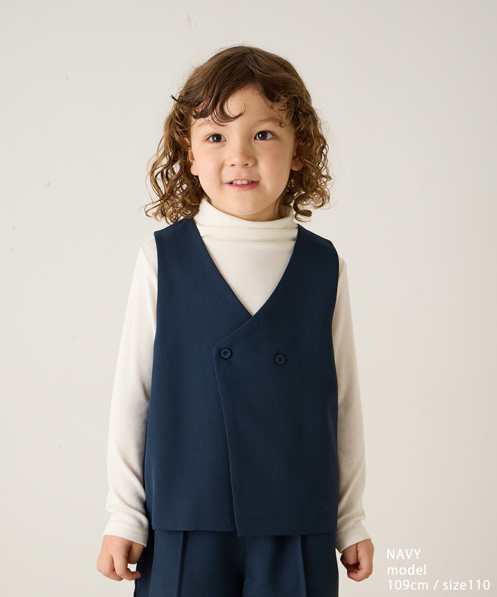 アシンメトリーデザインベスト