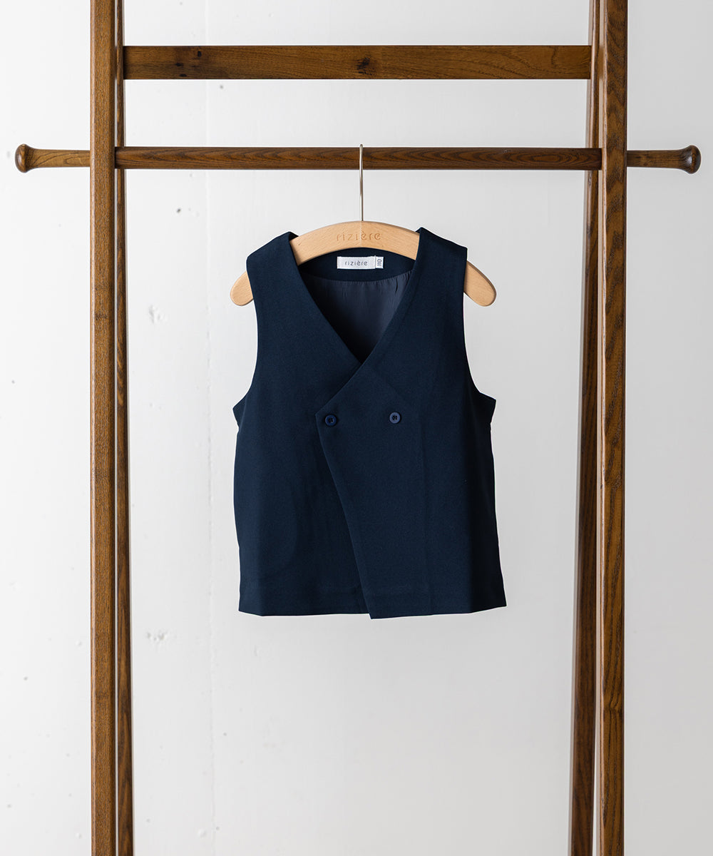 アシンメトリーデザインベスト