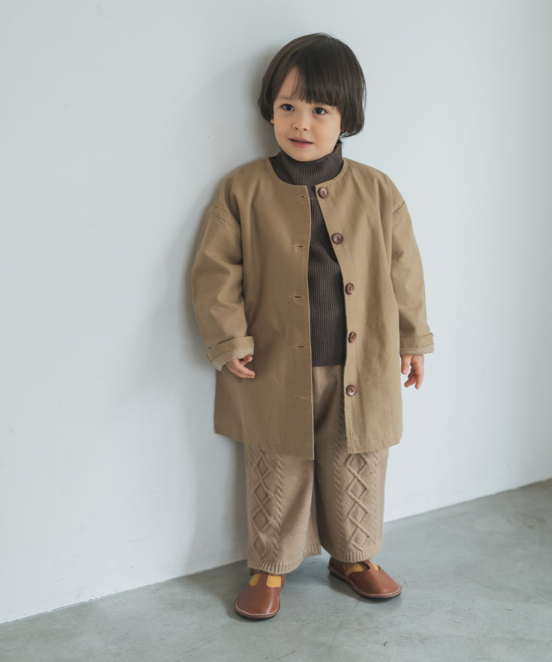 ケーブルニットパンツ