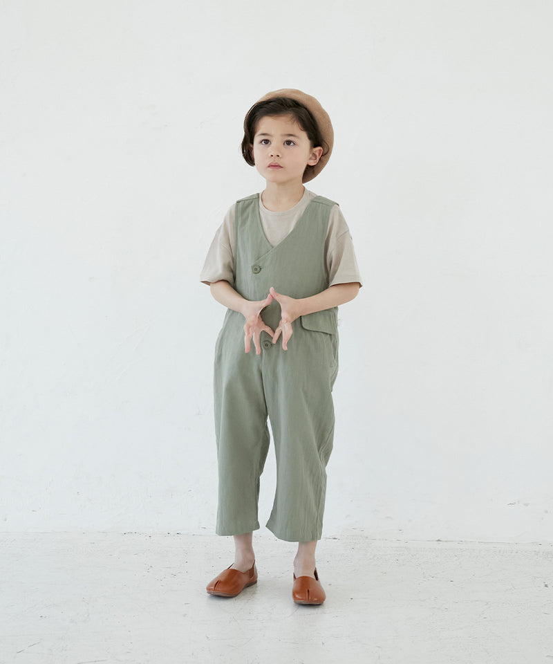 アシンメトリーサロペット