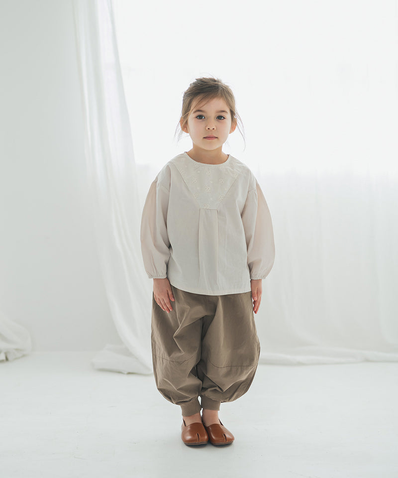 ナチュラルサルエルパンツ